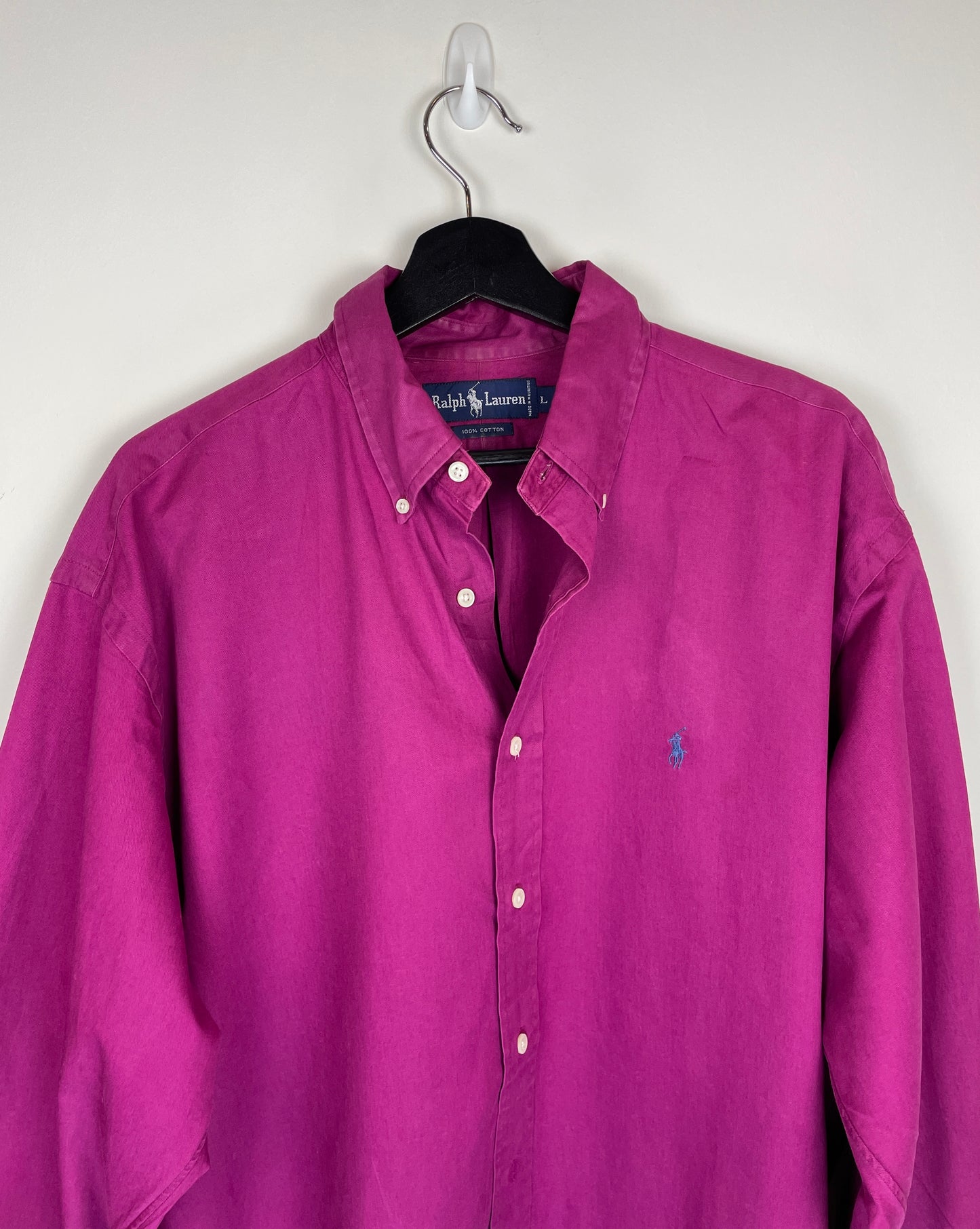 POLO RALPH LAUREN BUTTON UP (L/XL)