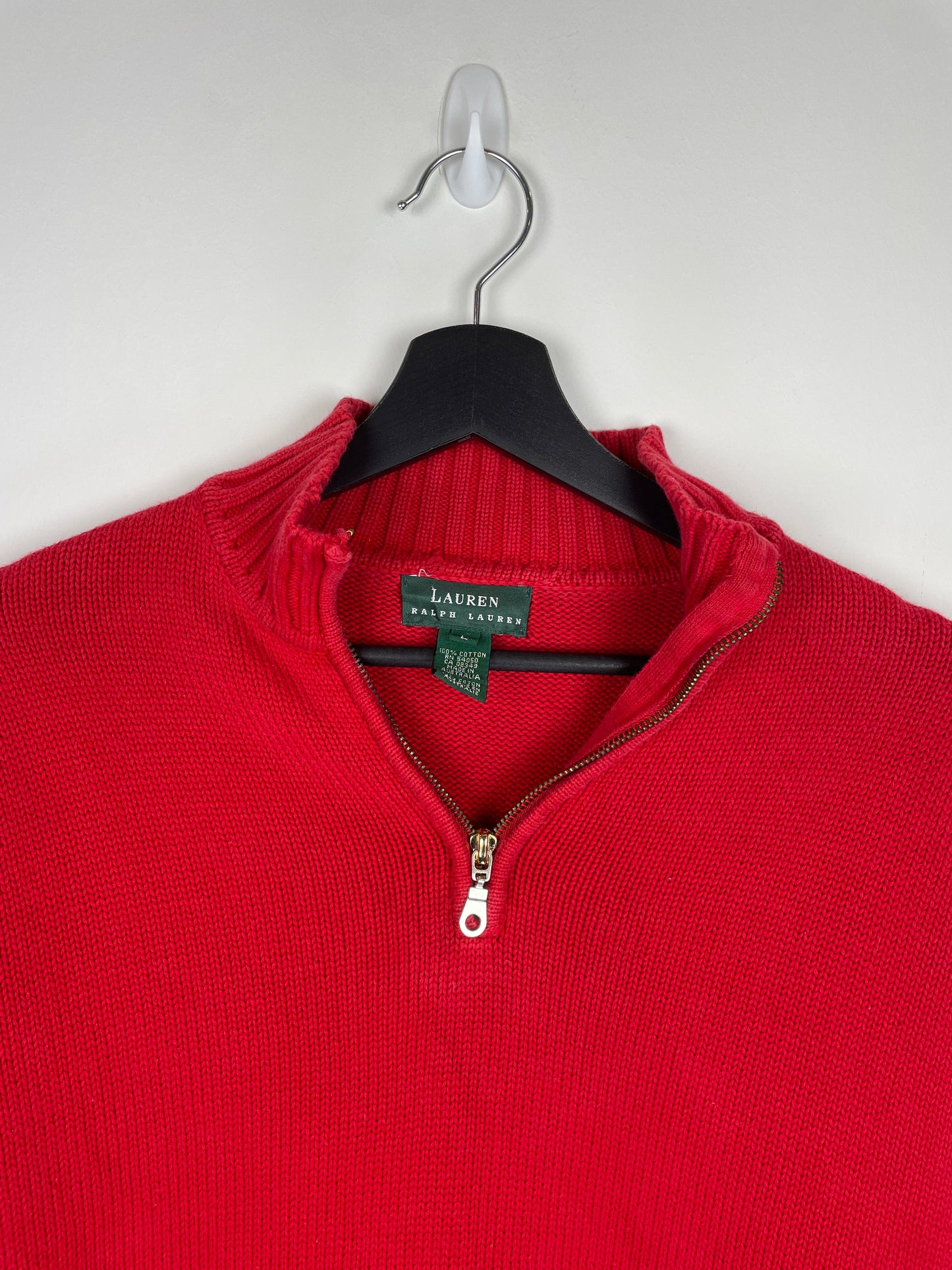 POLO RALPH LAUREN QUARTER ZIP (M)