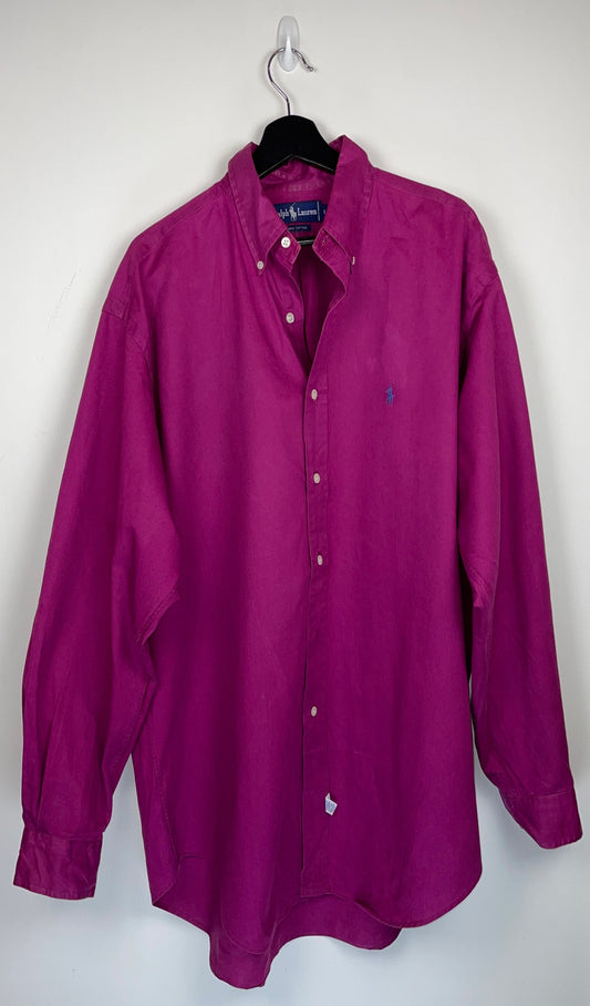 POLO RALPH LAUREN BUTTON UP (L/XL)