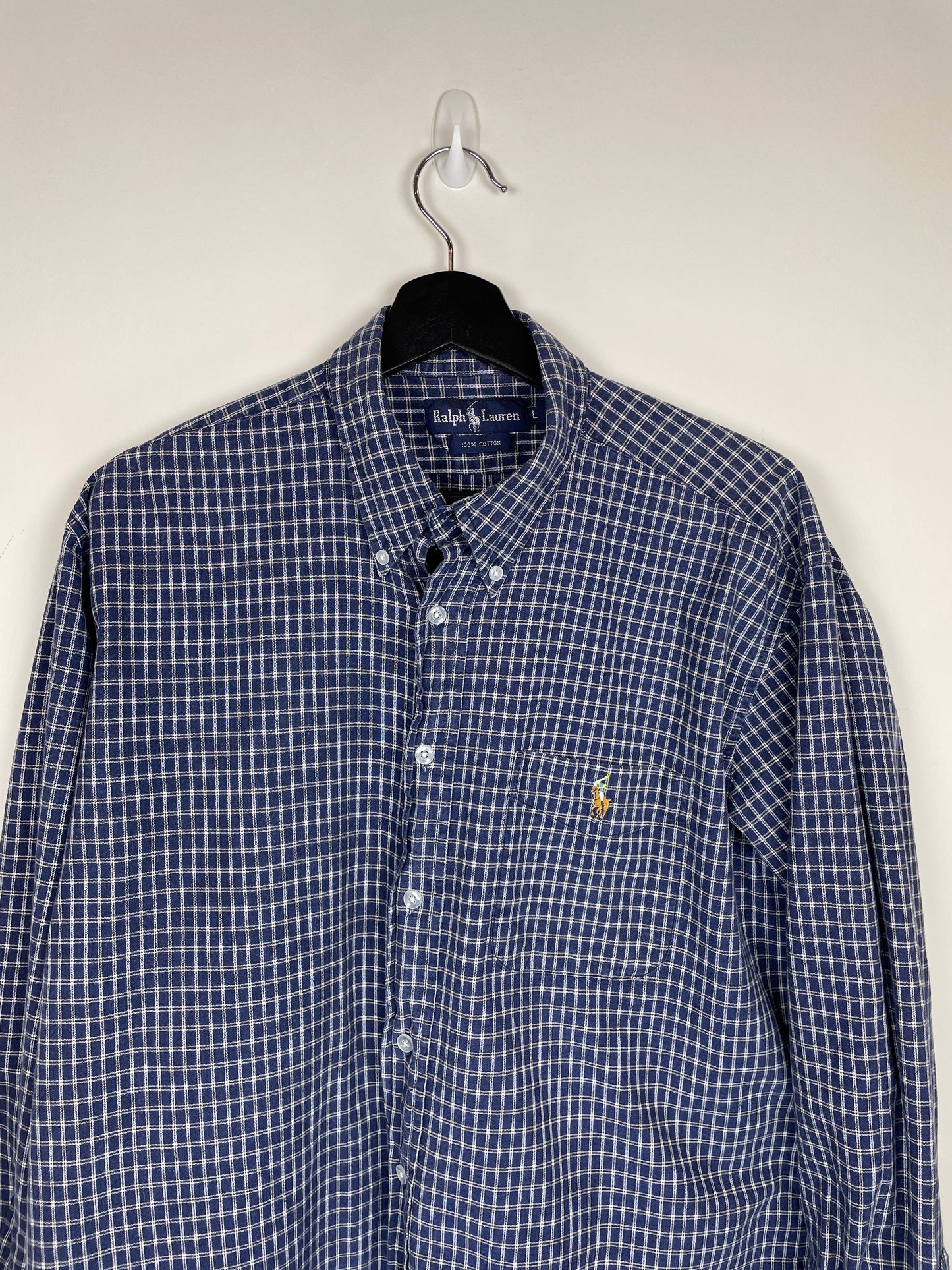 POLO RALPH LAUREN BUTTON UP (M)