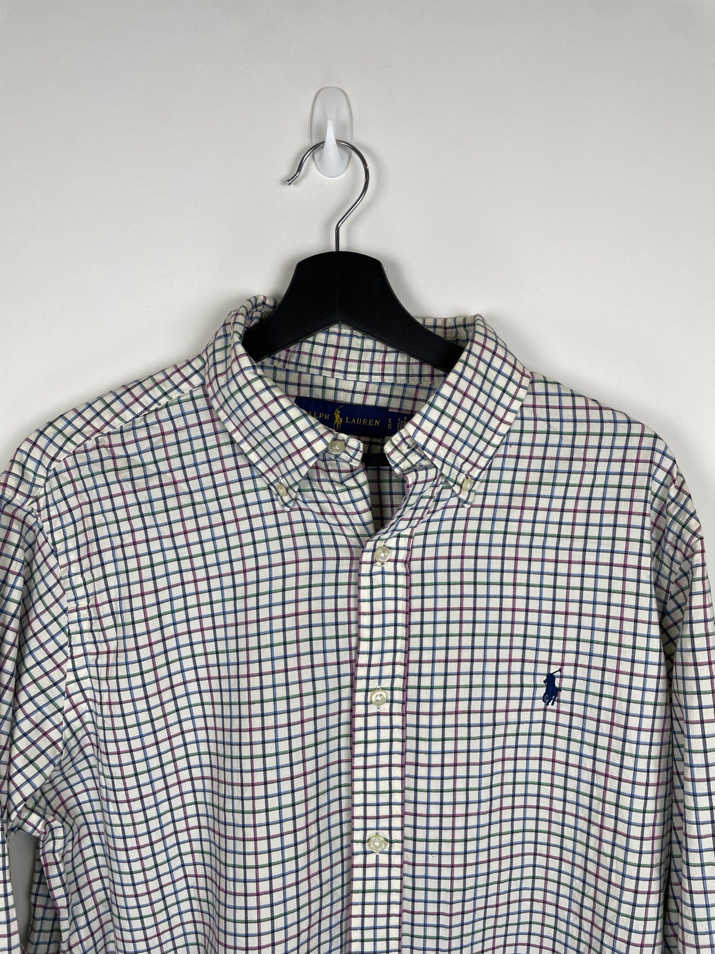 POLO RALPH LAUREN BUTTON UP (L)