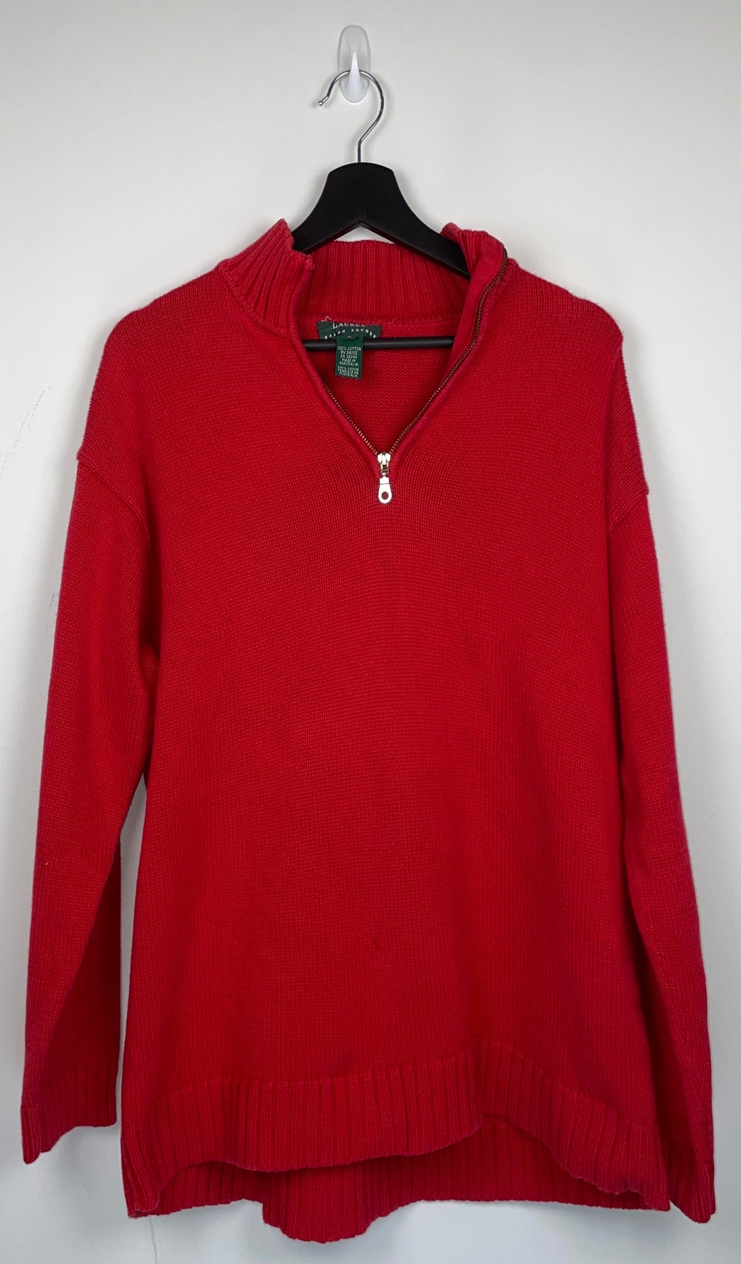 POLO RALPH LAUREN QUARTER ZIP (M)