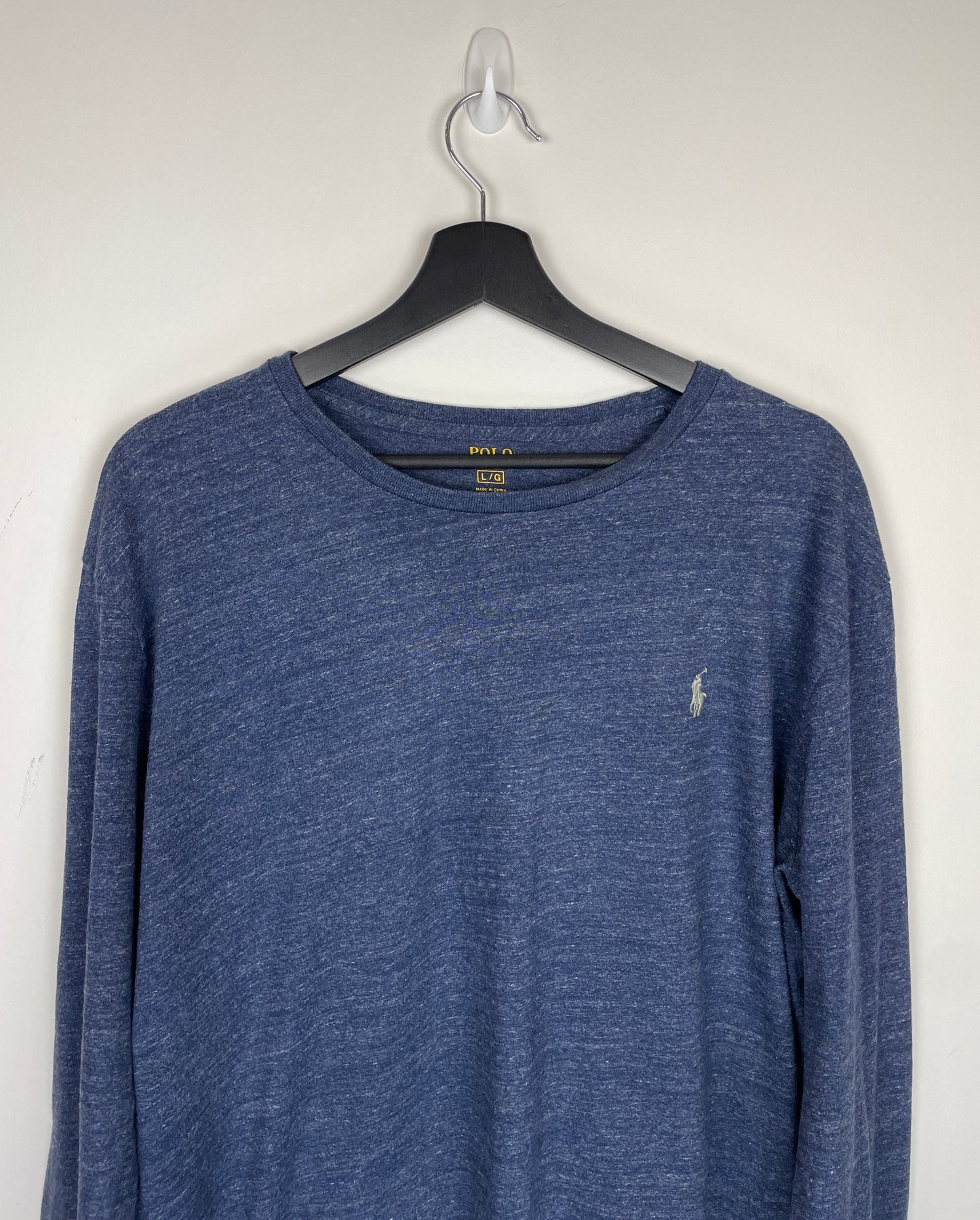 POLO RALPH LAUREN LONG SLEEVE T-SHIRT (L)