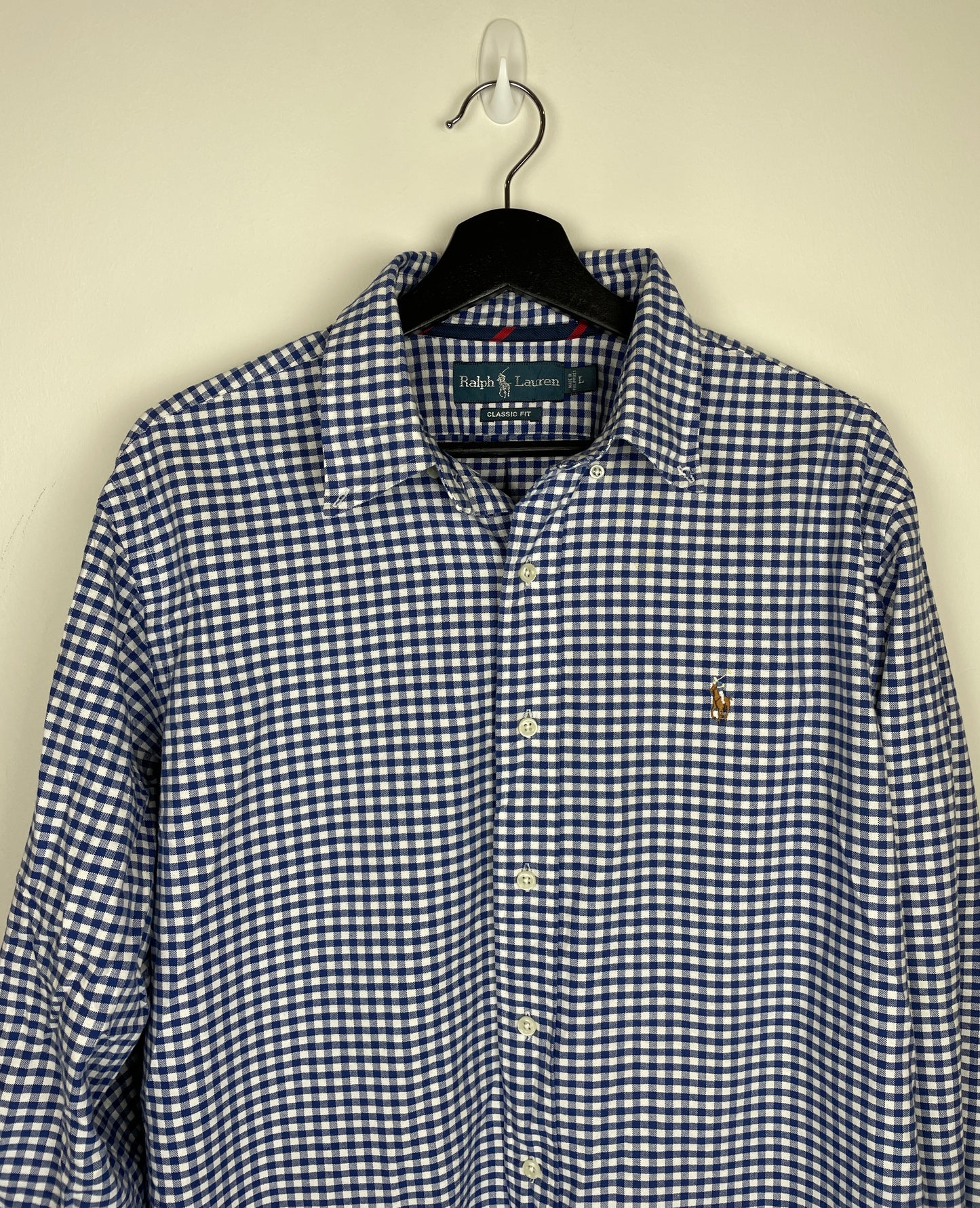 POLO RALPH LAUREN BUTTON UP (L)