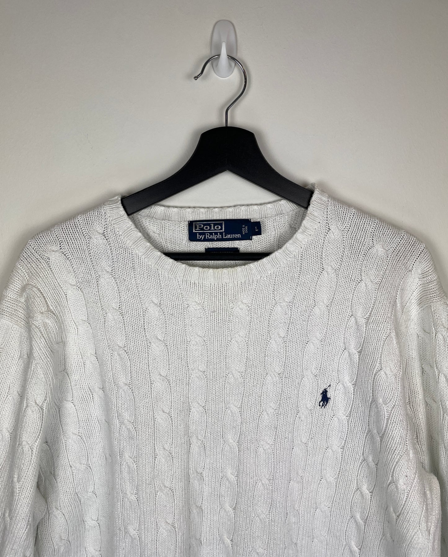 POLO RALPH LAUREN CABLE KNIT (S)