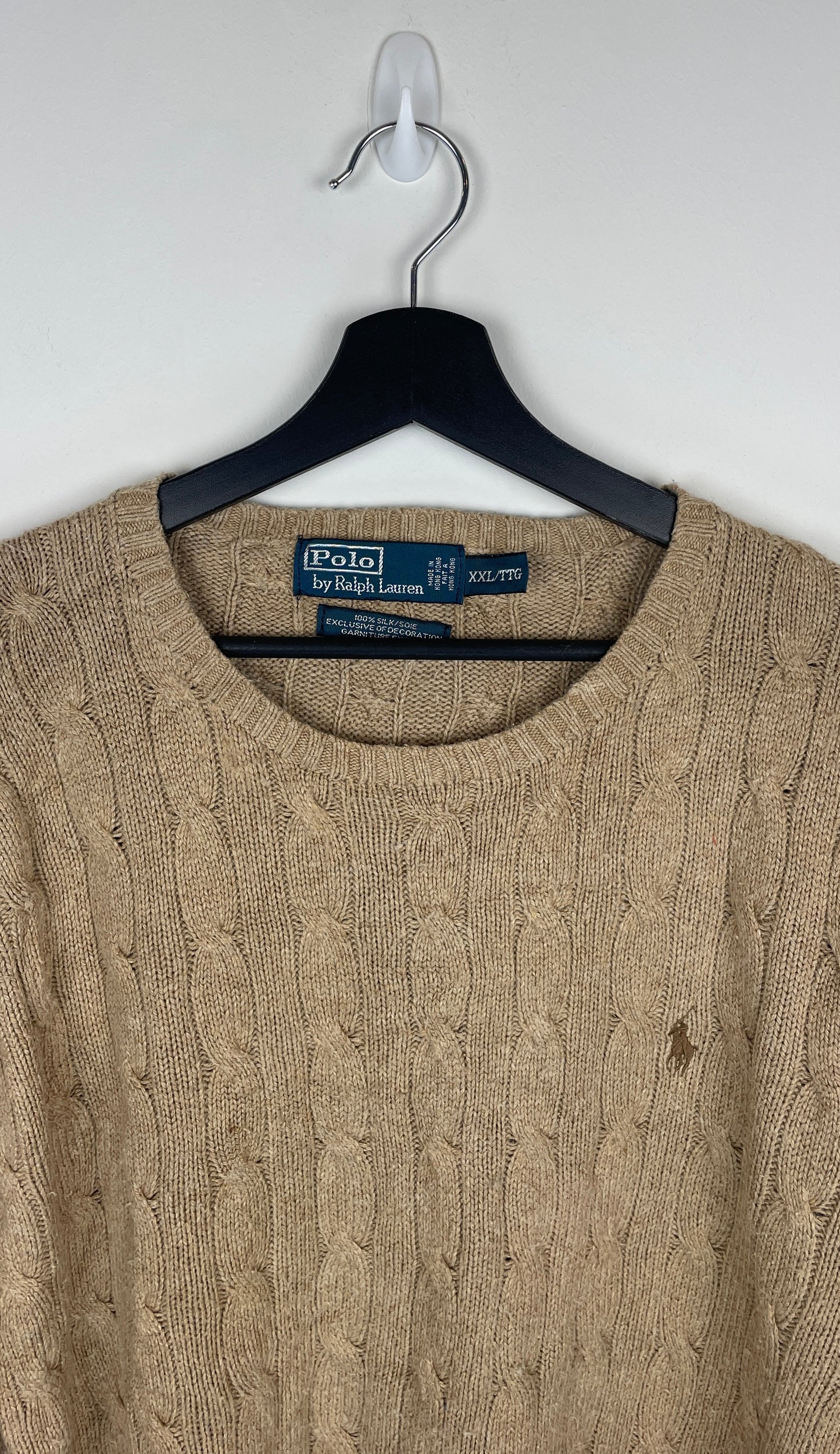 POLO RALPH LAUREN CABLE KNIT (L/XL)