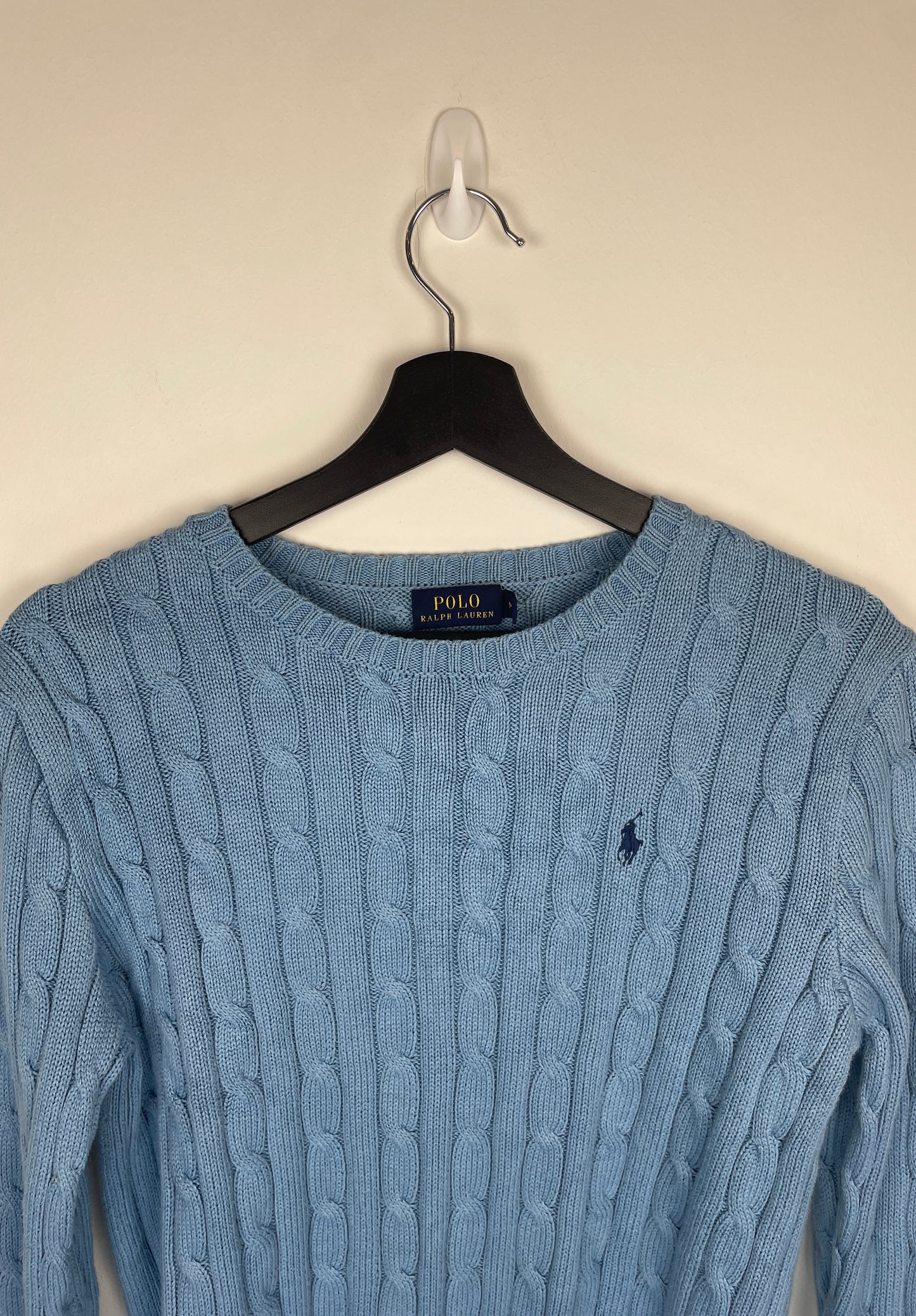 POLO RALPH LAUREN CABLE KNIT (XS)