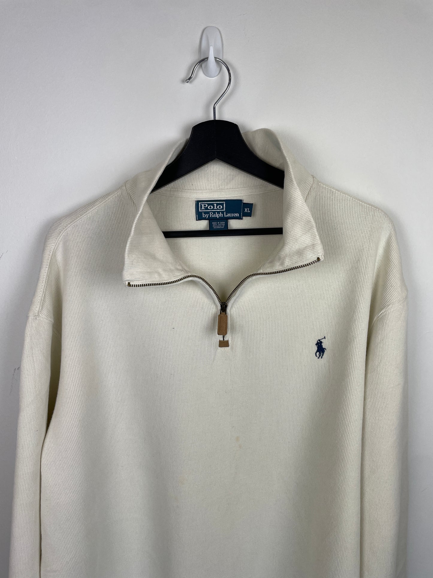 POLO RALPH LAUREN QUATER ZIP (XL)