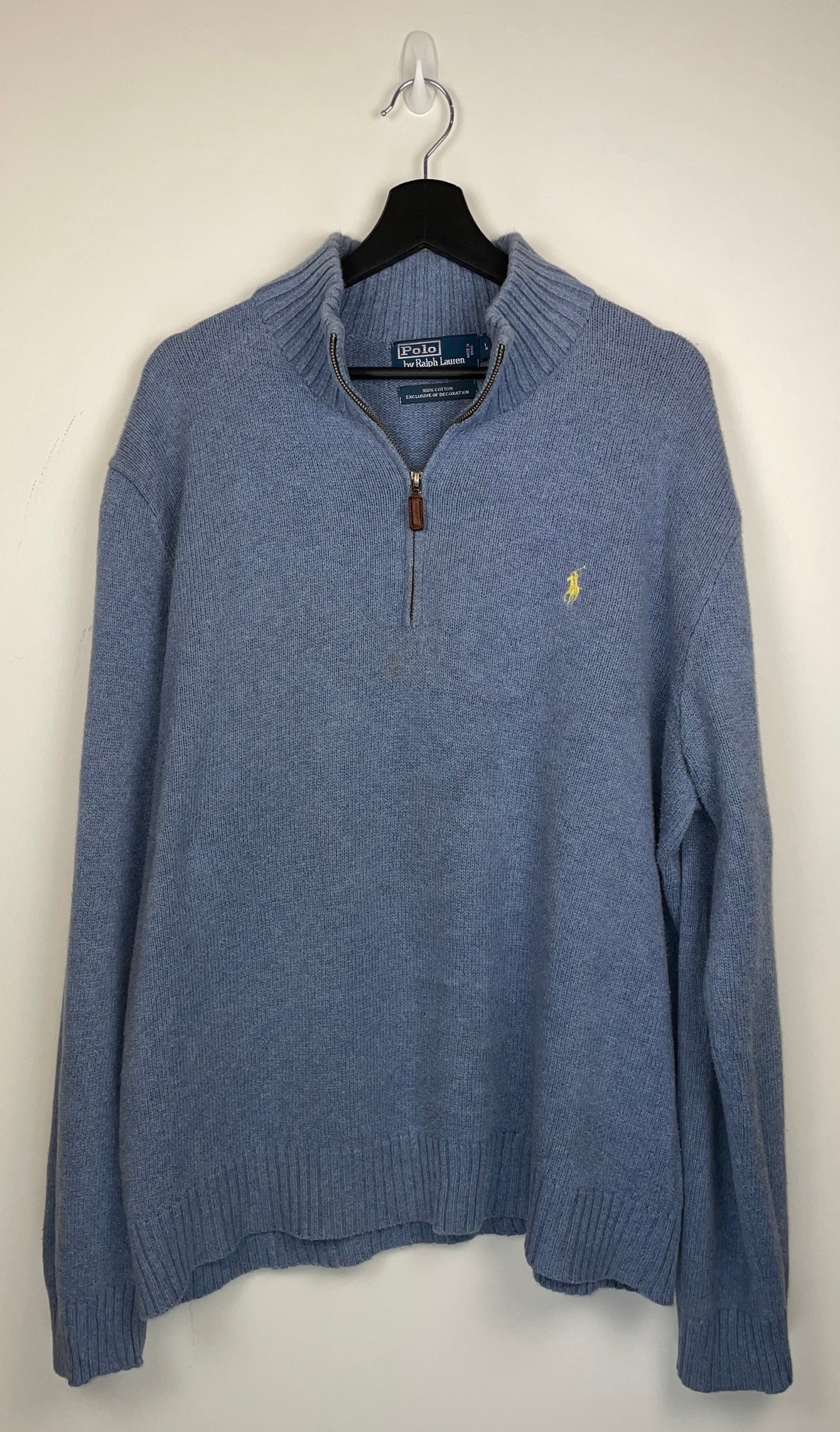 POLO RALPH LAUREN QUATER ZIP (XL)