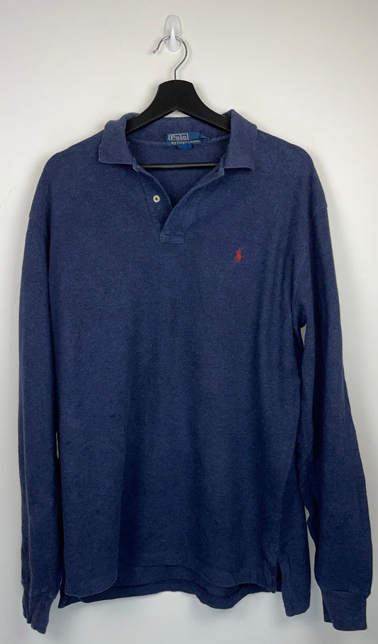 POLO RALPH LAUREN RUGBY SHIRT (L)