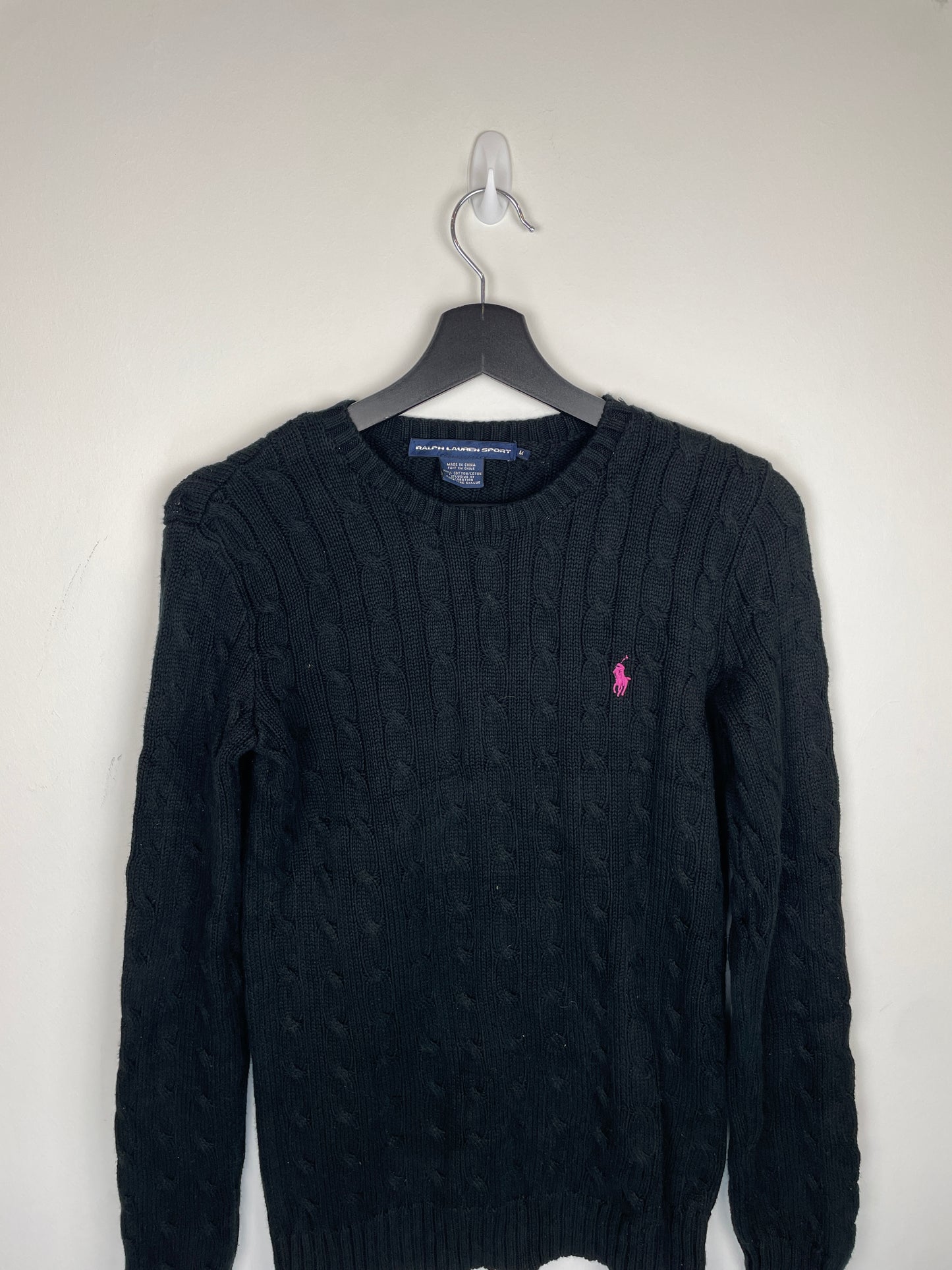 WOMEN'S POLO RALPH LAUREN CABLE KNIT (M)