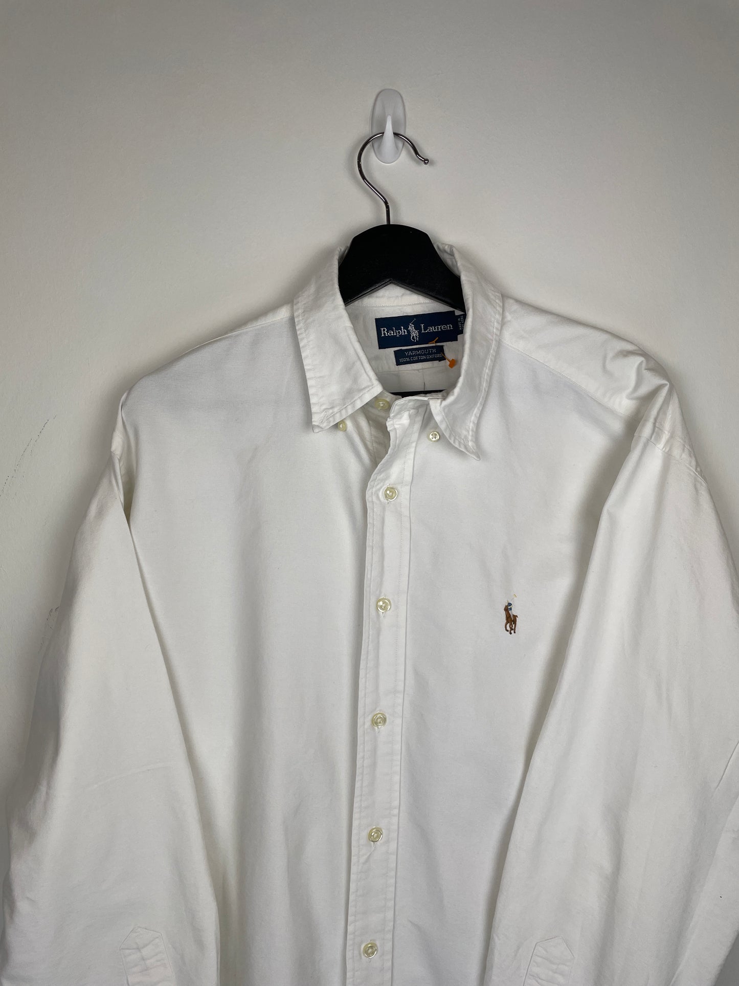 POLO RALPH LAUREN OXFORD BUTTON UP (XL)